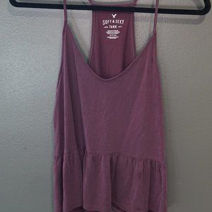 Womens Small American Eagle Baby Doll Tank Top